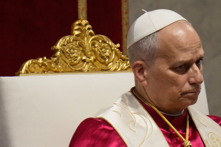 Pope Leo XIV denounces the 'delusion of omnipotence' he says fuels the US-Israeli war in Iran